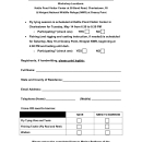Cinder Worm Workshop 2024 Registration Form
