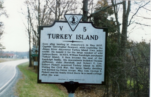 Sign that say turkey island