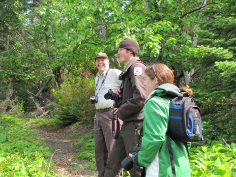 Staff visit to Huron National Wildlife Refuge.