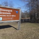 Entrance sign at the Shawangunk Grasslands National Wildlife Refuge
