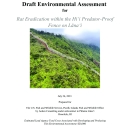 Draft Environmental Assessment for Rat Eradication within the Hiʻi Predator-Proof Fence on Lānaʻi 