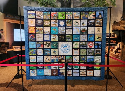 FAC Quilt at Mammoth Spring National Fish Hatchery