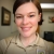 Woman in FWS uniform smiling
