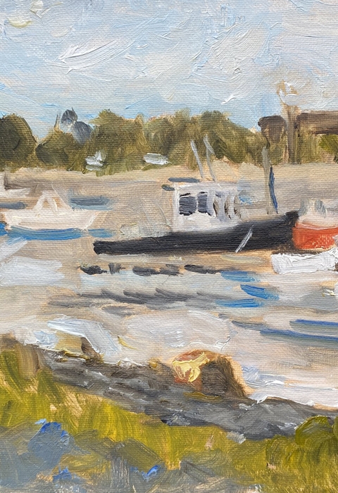 Image of boats on water