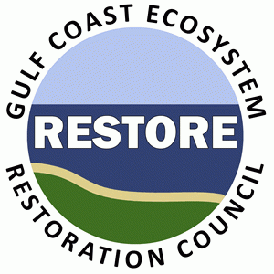 Gulf Coast Ecosystem Restoration Council Logo Gulf Coast Ecosystem Restoration Council Logo