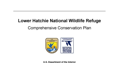 An image of the cover for the comprehensive conservation plan.
