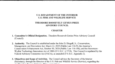 Updated Council Charter