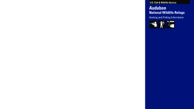 Audubon NWR Hunting and Fishing Information