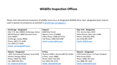 Wildlife Trade - Fish and Wildlife Ports.pdf