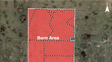 Kissimmee Bend Fire Map