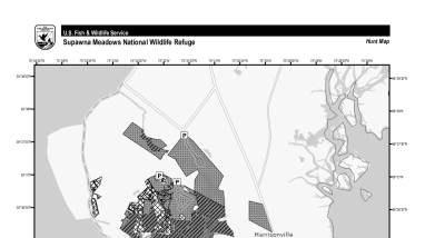 Supawna Meadows NWR Hunt Map
