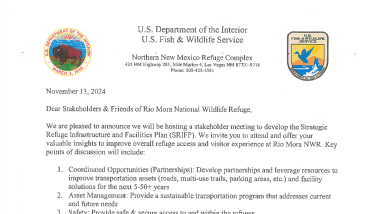 Rio Mora SRIFP Meeting Invitation