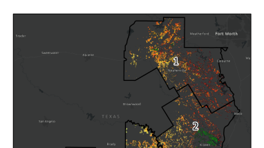 2025 Five-Year Status Review for the Golden-cheeked Warbler: Sub-Appendix F- County-level Analysis of Vulnerability to Change Overlaid on Golden-cheeked Warbler Density