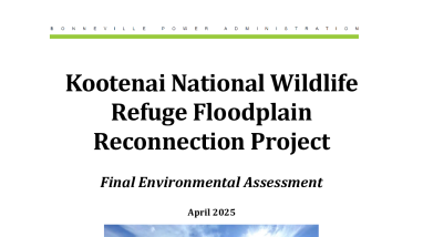 Kootenai NWR - Floodplain Reconnection Final EA (508)