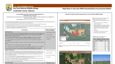 Map Sheet 3 - Key Cave NWR Grassland Early Successional Habitat