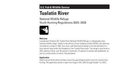 TRNWR Youth Hunt Brochure 25-26