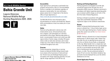 Laguna Atascosa NWR Bahia Grande hunt 2025/2026