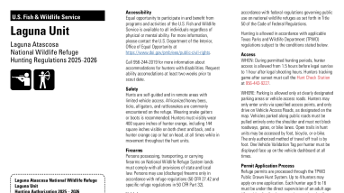 Laguna Atascosa Hunt 2025/2026