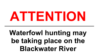 Blackwater NWR 2025 Green Paddling Trail Advisory
