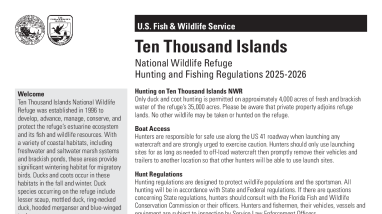 TTI Waterfowl Hunt 2025-2026