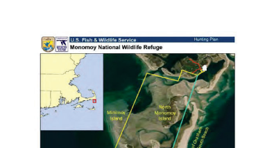 Monomoy NWR Hunt Map (2021)