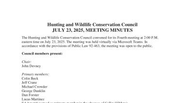 HWCC Meeting Minutes from 07-23-25