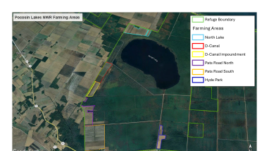 Pocosin Lakes Farming Unit Maps