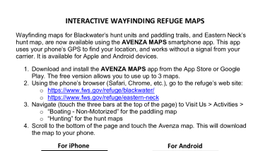Avenza App Instructions