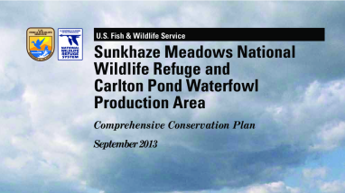 CCP Sunkhaze Meadows and CarltonPond 2013.pdf