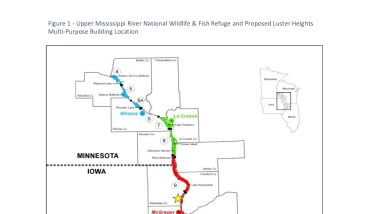Upper Miss River Refuge Maps for Luster EA