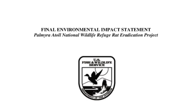 Palmyra Rat Eradication FEIS