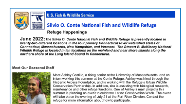 conte refuge happenings june 2022