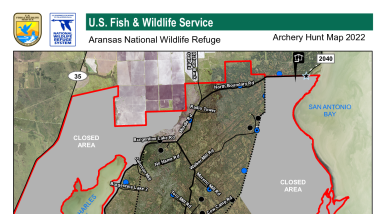 Aransas NWR 2022 Archery Map