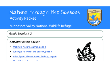 Nature Through the Seasons Distance Learning Packet (grades K-2)