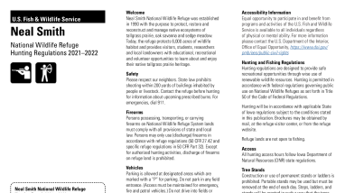 2021-2022 Neal Smith Hunt Brochure