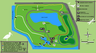 Three Sisters Springs Trail Map
