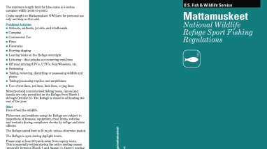 Fishing Brochure Mattamuskeet National Wildlife Refuge