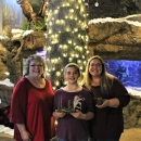 Visitors at Holiday Open House