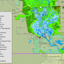 Preview of the refuge map. Part of the legend can be seen on the left.
