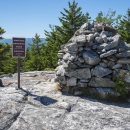 Image of sign next to overlook at Wapack NWR