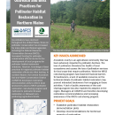 Best Practices for Pollinator Habitat Restoration Handout