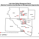 Lake Andes Wetland Management District Waterfowl Production Area Bid Maps for 2025 Agricultural Opportunities