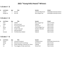 2025 Maryland Junior Duck Stamp "Young Artist Award" Winners