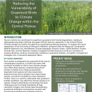 Strategies for Reducing the Vulnerability of Grassland Birds to Climate Change within the Central Flyway Case Study Handout