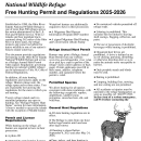 Hunt Regulations and Permit 2025 to 2026 Ohio River Islands NWR