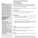 Moosehorn NWR Fishing Baring Unit- Map and Regulations