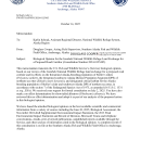 Biological Opinion for the Izembek National Wildlife Refuge Land Exchange for a Proposed Road Corridor