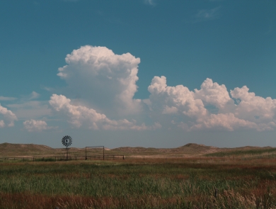 Clouds in the Nebraska Sandhills