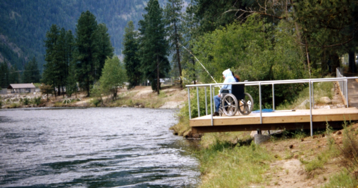 Gatcher Fish Teamwork Makes Fishing Accessible | U.S. Fish & Wildlife Service