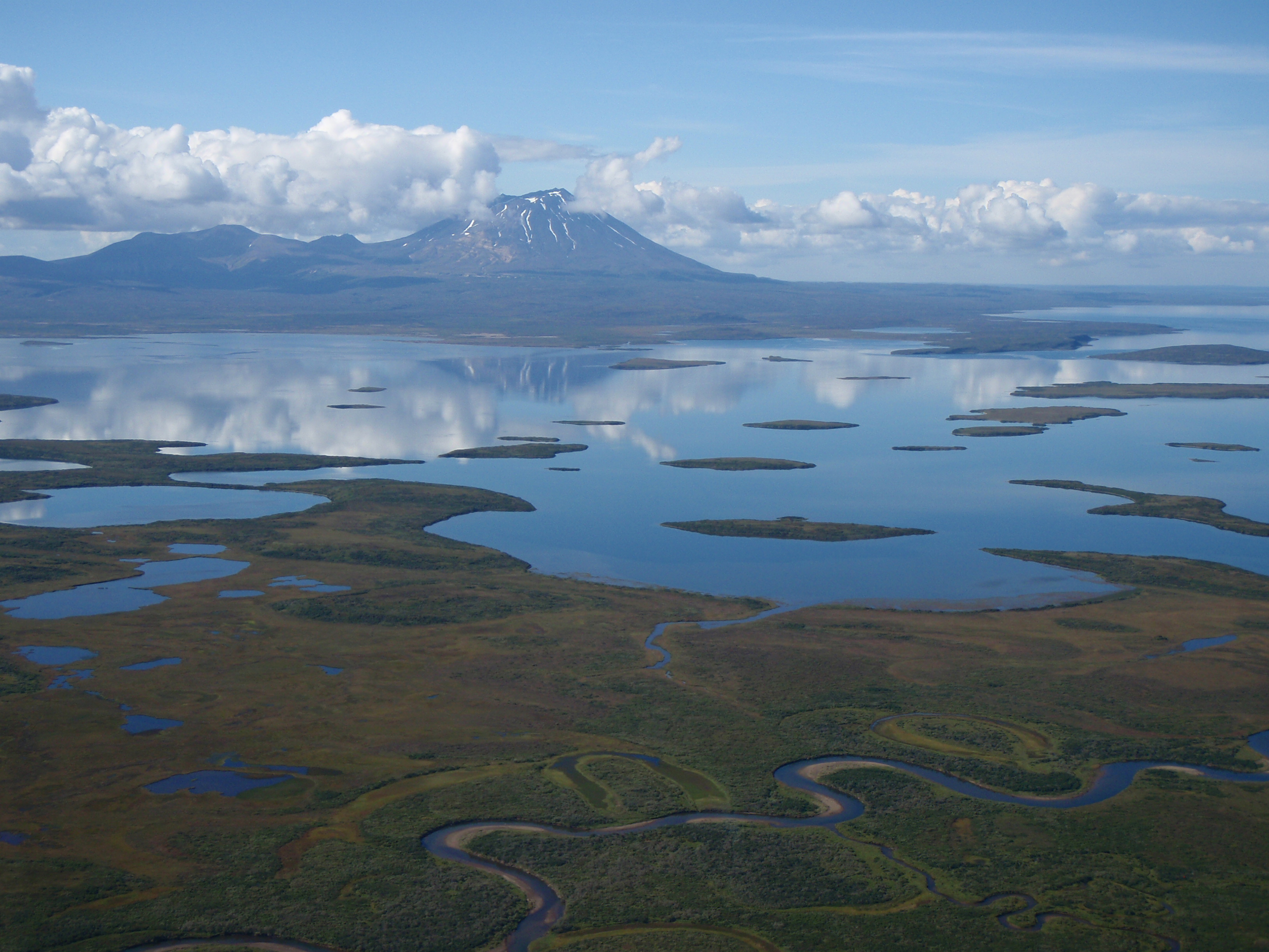 Becharof Lake and Mount Peulik FWS.gov